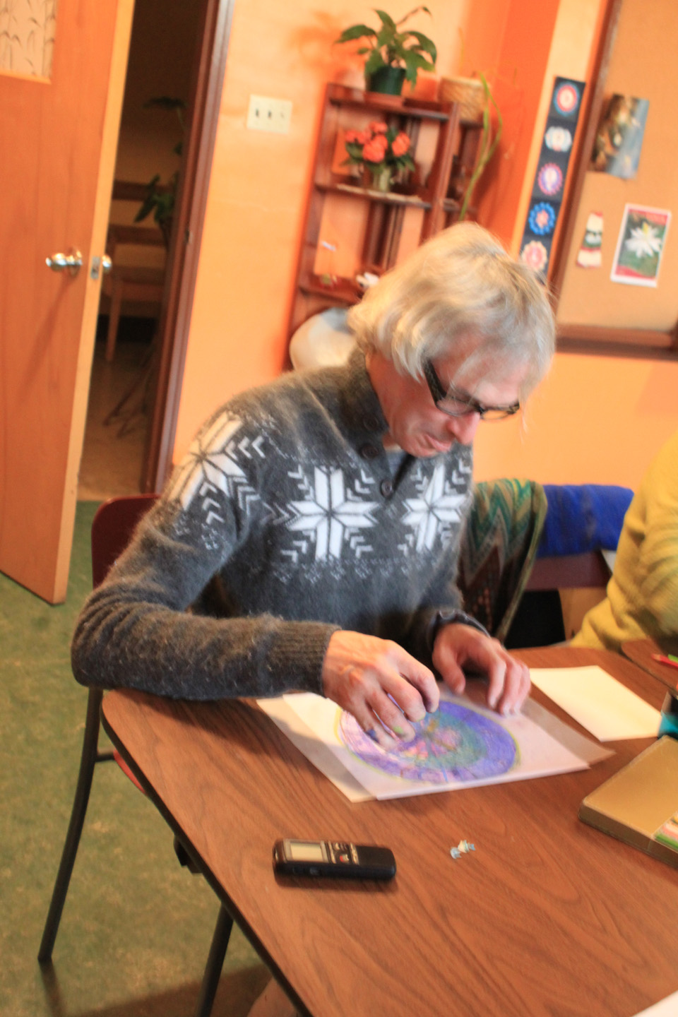 Chez Padma Yoga à Danville le 3 décembre 2011