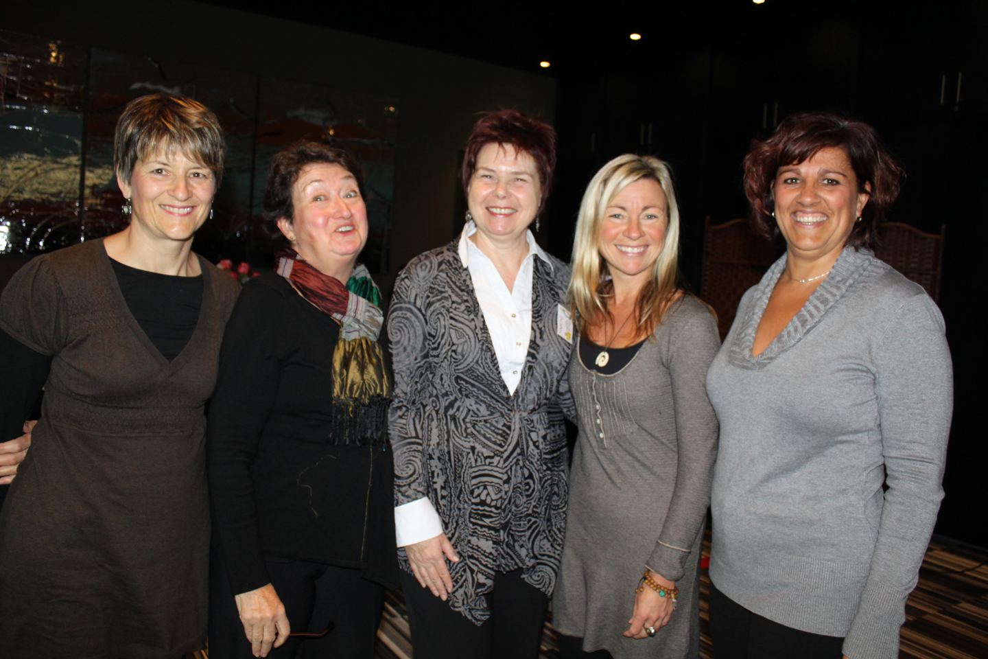 Participantes et participants au colloque de la FFY qui s'est tenu à Sherbrooke au Québec en octobre 2011