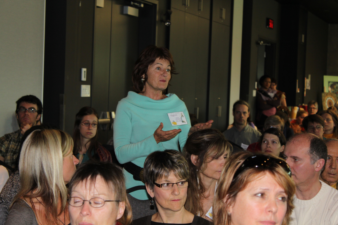 Participantes et participants au colloque de la FFY qui s'est tenu à Sherbrooke au Québec en octobre 2011