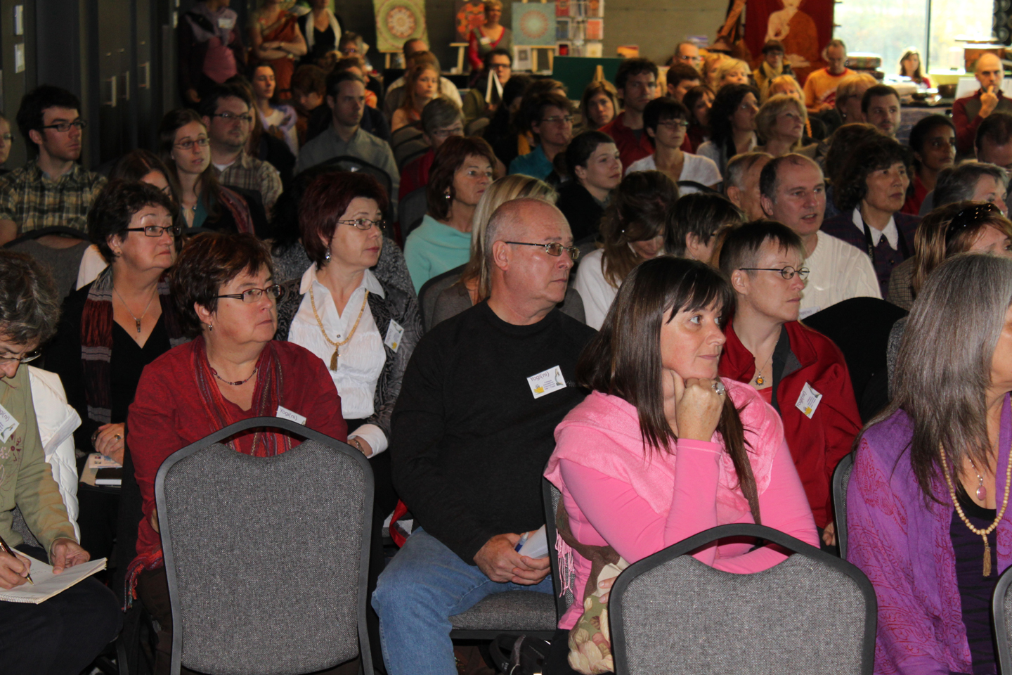 Participantes et participants au colloque de la FFY qui s'est tenu à Sherbrooke au Québec en octobre 2011