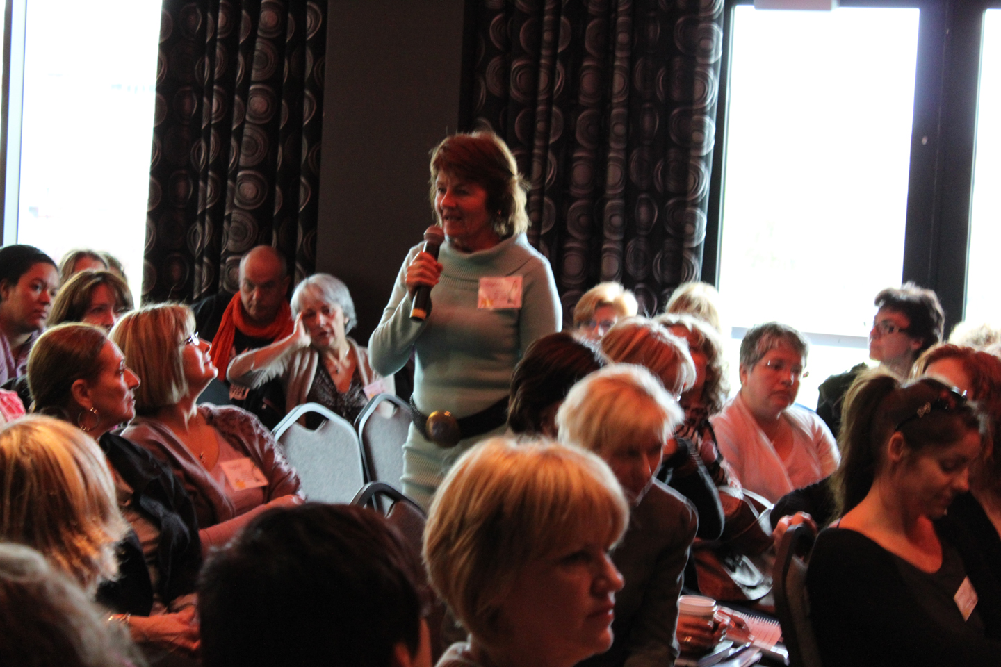 Participantes et participants au colloque de la FFY qui s'est tenu à Sherbrooke au Québec en octobre 2011