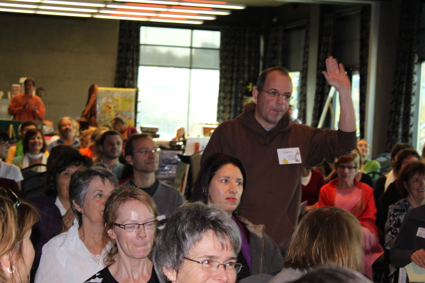 Participantes et participants au colloque de la FFY qui s'est tenu à Sherbrooke au Québec en octobre 2011