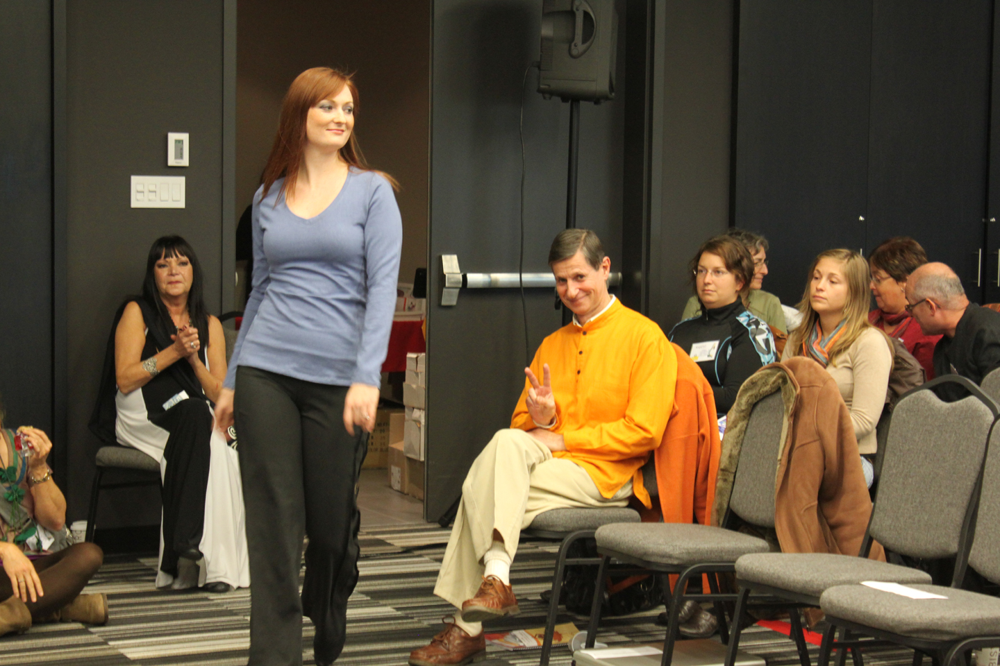 Participantes et participants au colloque de la FFY qui s'est tenu à Sherbrooke au Québec en octobre 2011